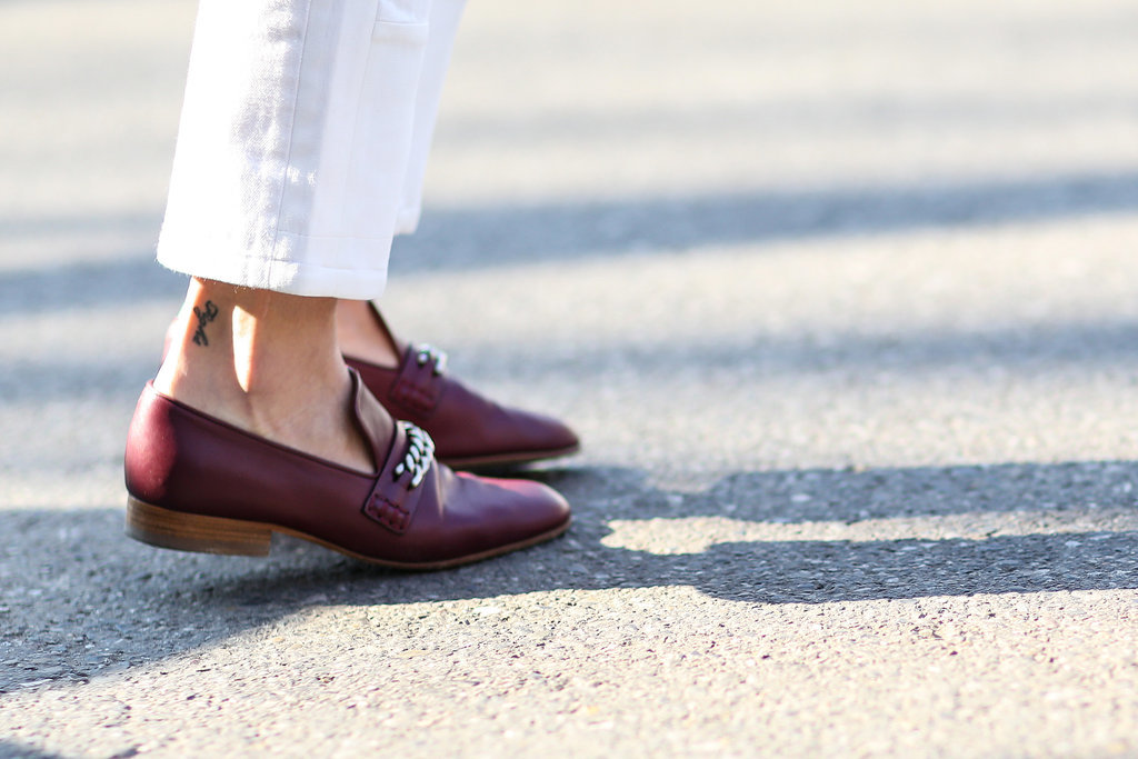 Chains on these brogues make them even cooler.
Chains on these brogues make them even cooler.