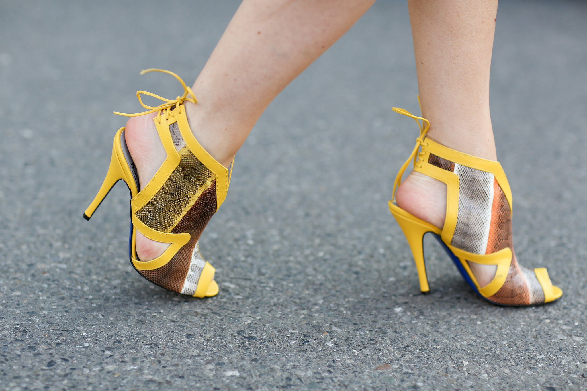 These heels could spice up any outfit. 
