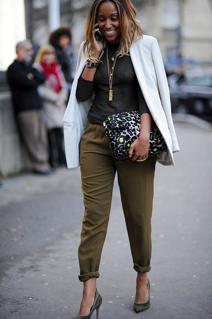 PFW Street Style Day One PFW Street Style Day One