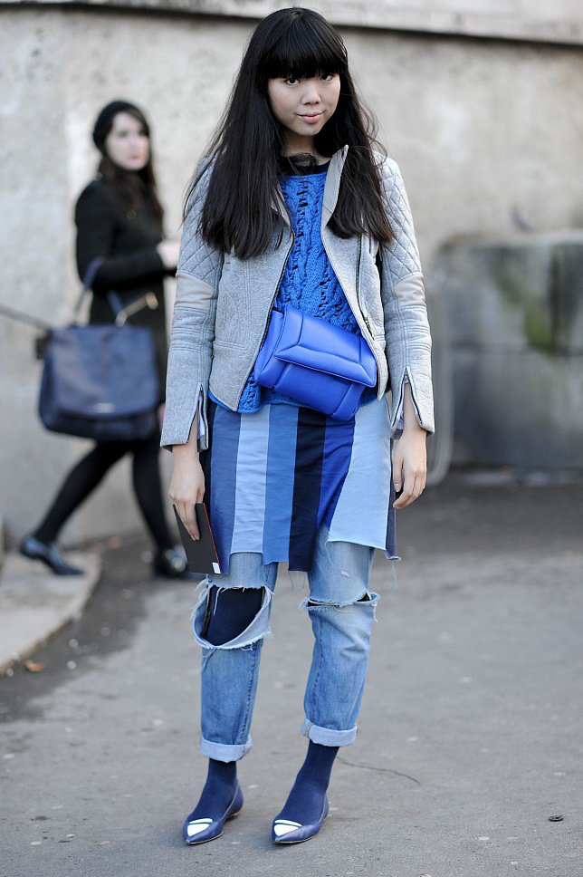 PFW Street Style Day One PFW Street Style Day One