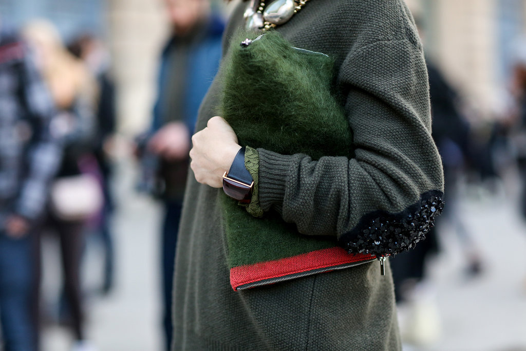 It may be understated, but this clutch comes with ample texture.
It may be understated, but this clutch comes with ample texture.
