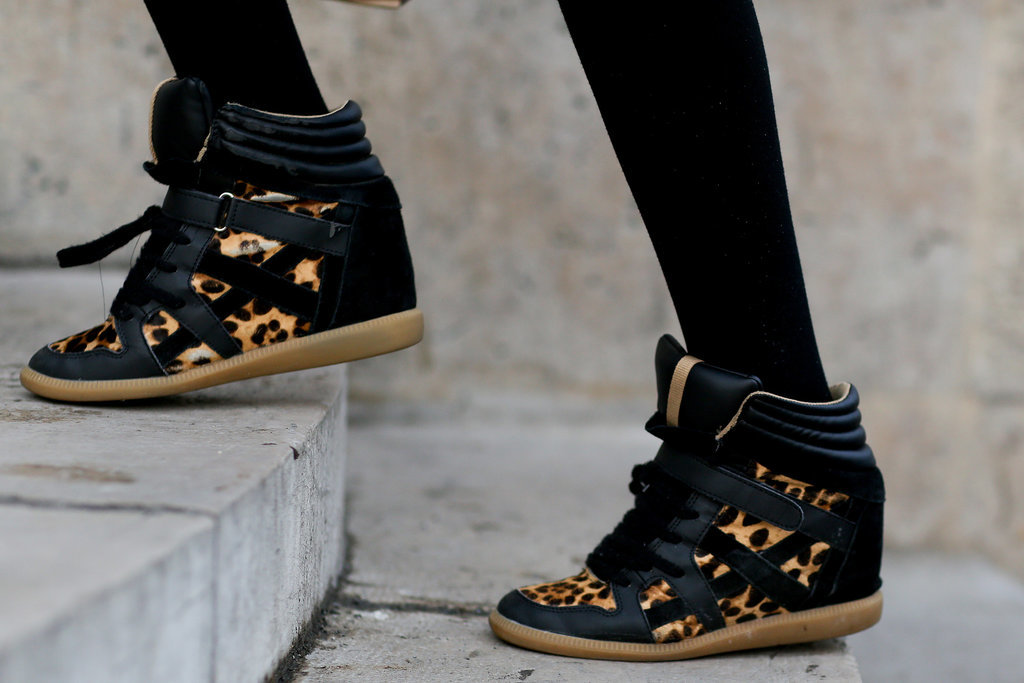 We already love a wedge sneaker; add a leopard print, and we're swooning.
We already love a wedge sneaker; add a leopard print, and we're swooning.
