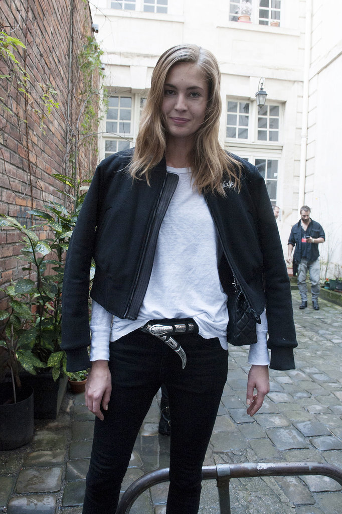 PFW Model Street Style Day Three PFW Model Street Style Day Three