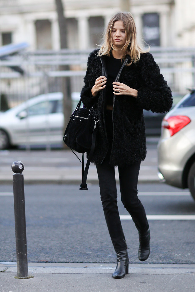 PFW Model Street Style Day Two PFW Model Street Style Day Two