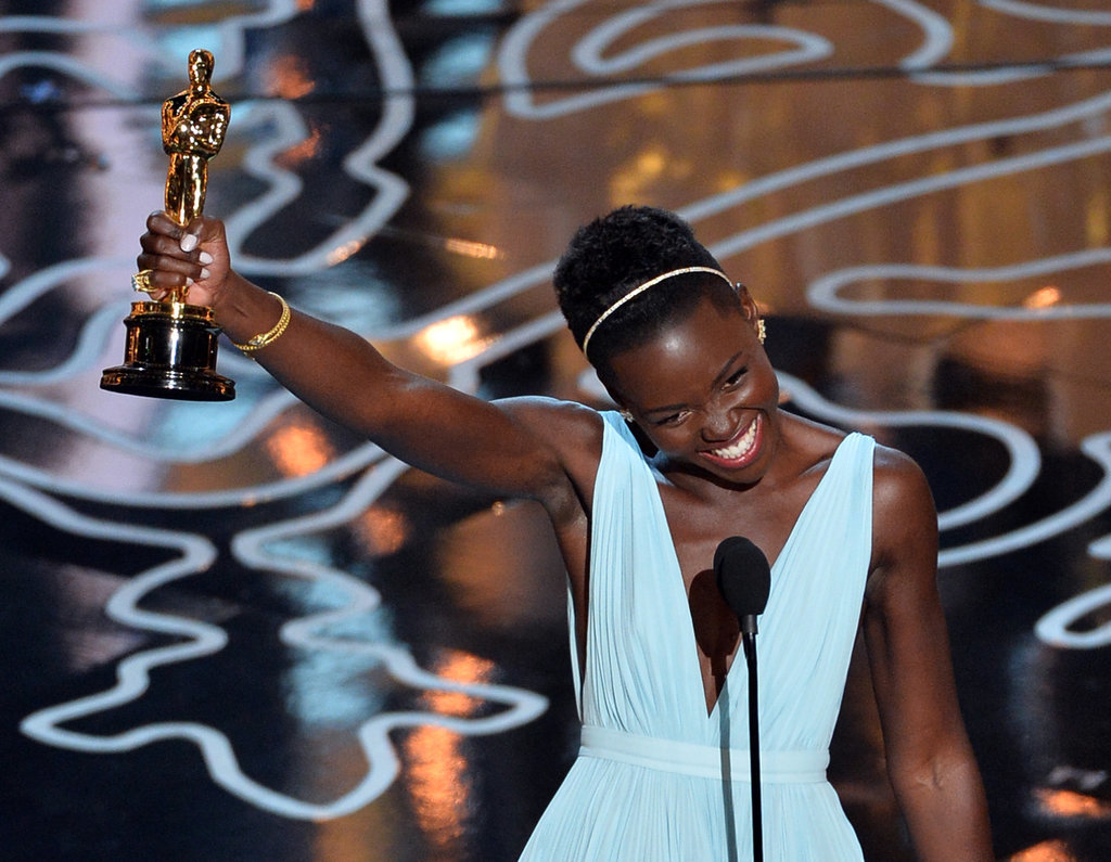 Lupita Nyong'o's Win Pulls on Everyone's Heartstrings Lupita Nyong'o's Win Pulls on Everyone's Heartstrings