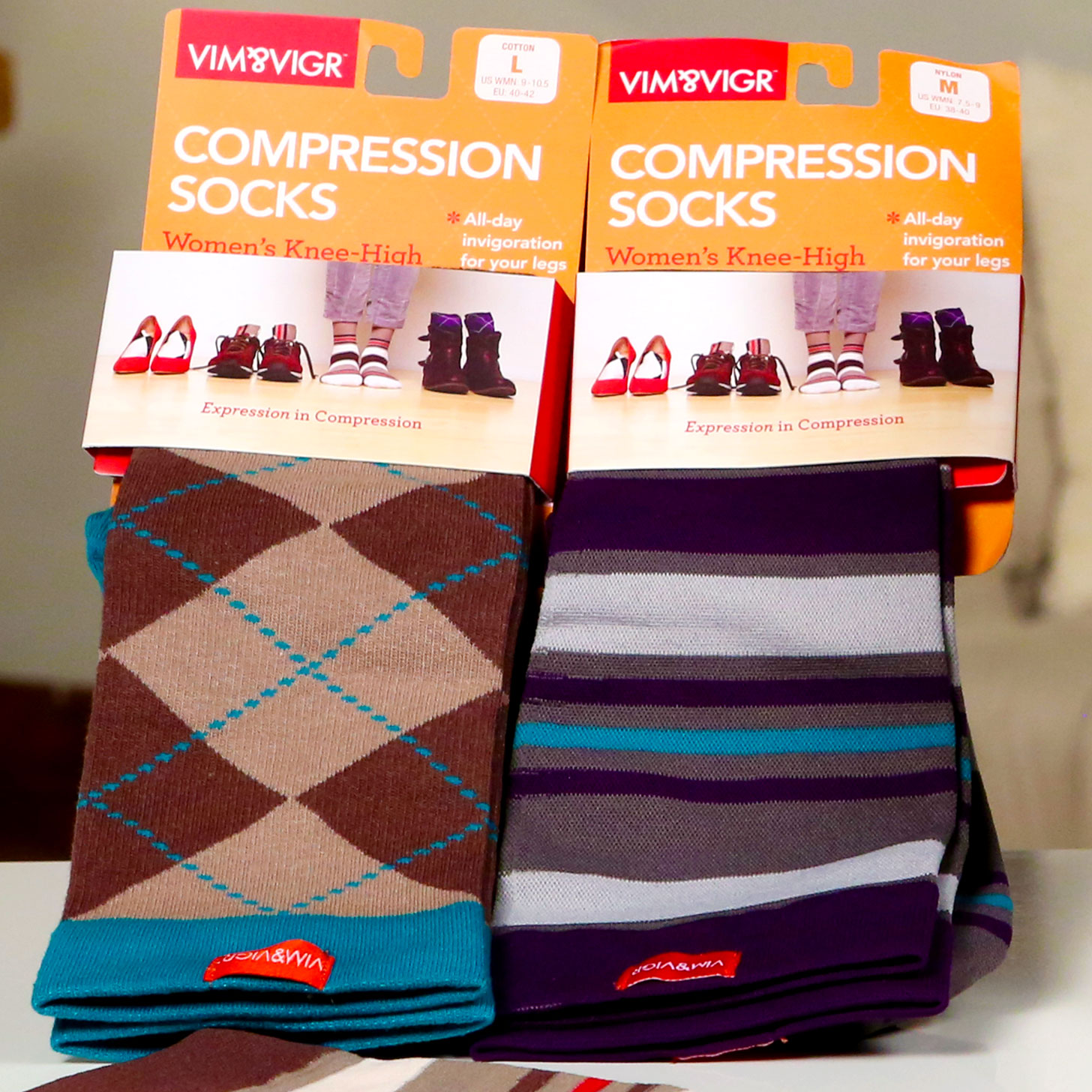 Reduce Spider Veins With Cute Compression Socks From Vim & Vigr — Plus 15% Off!