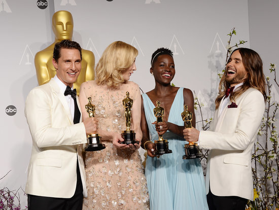 The Coolest and Cutest Pictures of the Oscars Press Room The Coolest and Cutest Pictures of the Oscars Press Room