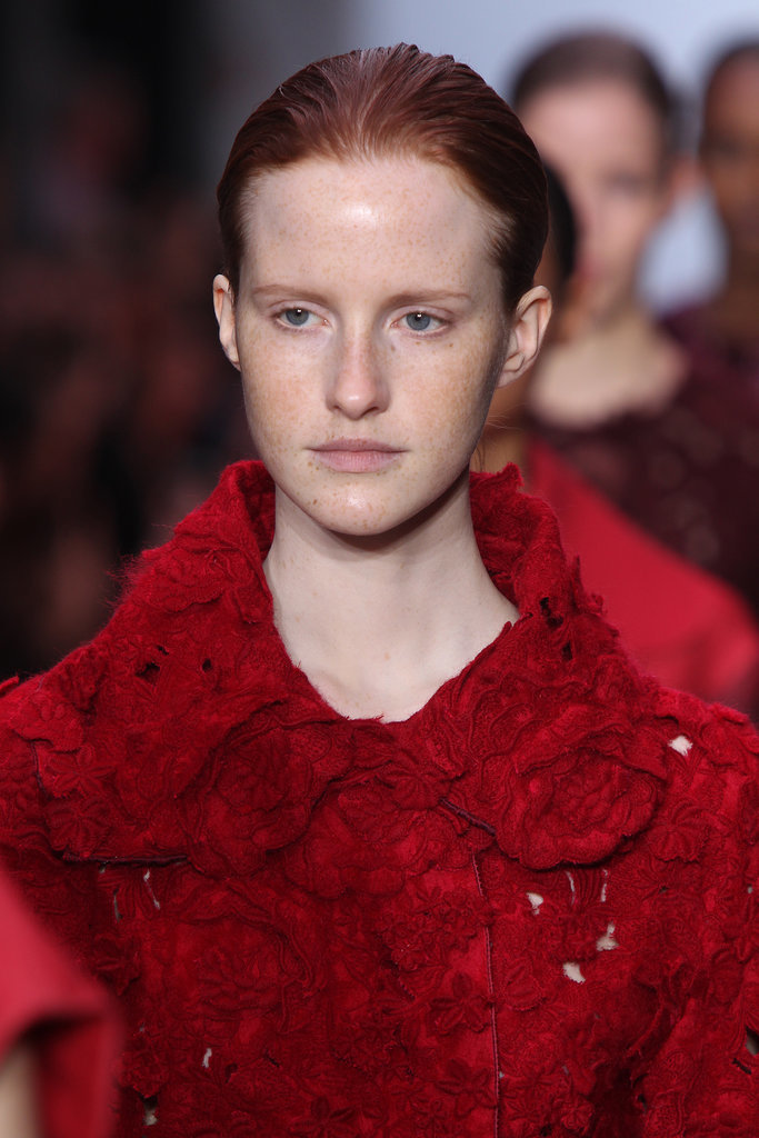 Giambattista Valli's Models Look Like They Just Got Facials Giambattista Valli's Models Look Like They Just Got Facials