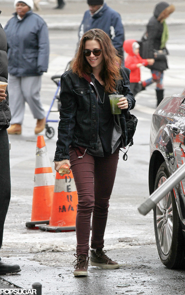 Kristen Stewart Isn't Changing Her Routine Now That She's in NYC Kristen Stewart Isn't Changing Her Routine Now That She's in NYC