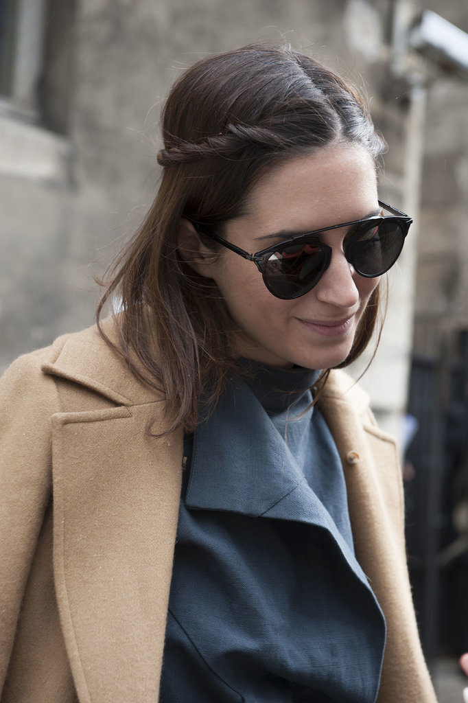 Aviators give this look just the right cool finish.
Aviators give this look just the right cool finish.
