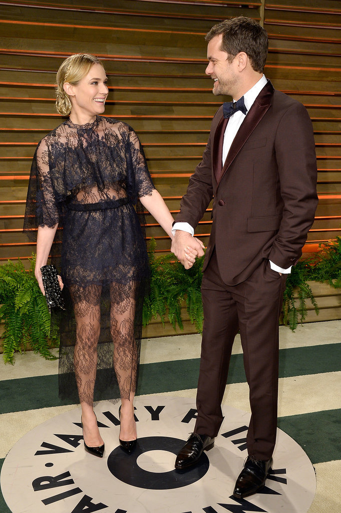 Joshua Jackson and Diane Kruger shared a look of love on their way into Vanity Fair's afterparty.
Joshua Jackson and Diane Kruger shared a look of love on their way into Vanity Fair's afterparty.