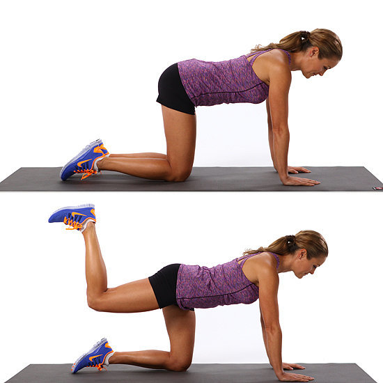 Knee Pain: Donkey Kicks Knee Pain: Donkey Kicks
