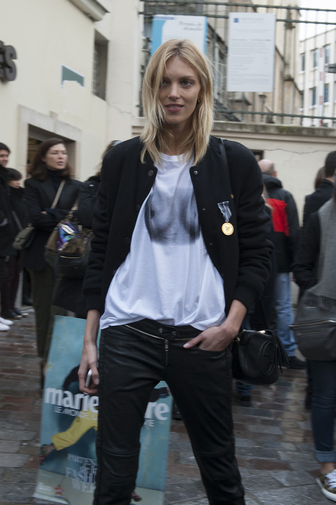 PFW Model Street Style Day Five PFW Model Street Style Day Five