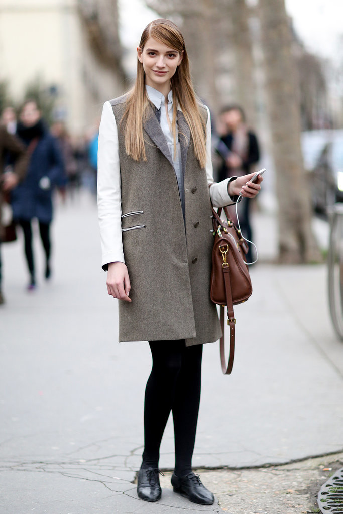 PFW Model Street Style Day Six PFW Model Street Style Day Six