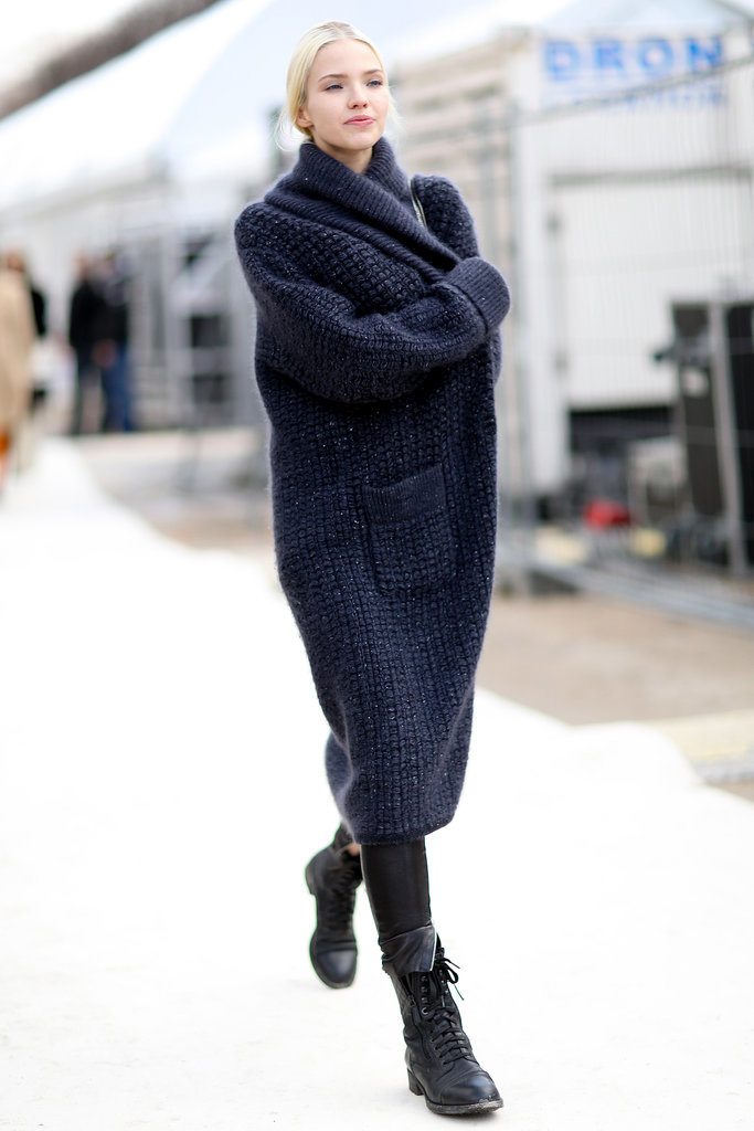 PFW Model Street Style Day Eight PFW Model Street Style Day Eight