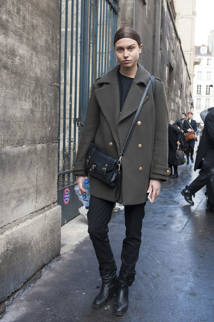 PFW Model Street Style Day Five PFW Model Street Style Day Five