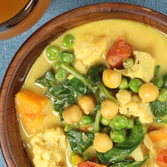 Modern Vegetarian Curry Recipe Modern Vegetarian Curry Recipe