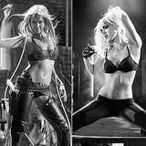 Jessica Alba's Abs: Then and Now Jessica Alba's Abs: Then and Now