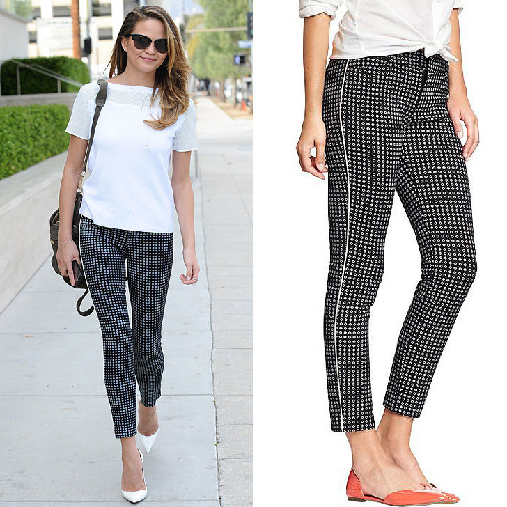 Guess: Are Chrissy Teigen's Pants More or Less Than $30? Guess: Are Chrissy Teigen's Pants More or Less Than $30?