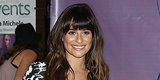 Lea Michele Stuns In Black And White Mini Dress Lea Michele Stuns In Black And White Mini Dress
