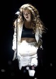 Lorde Performed in a Sports Bra Lorde Performed in a Sports Bra