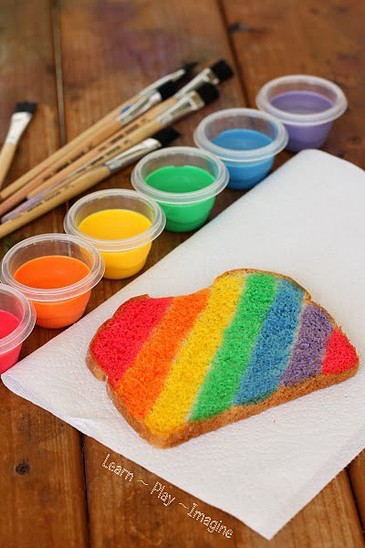 Rainbow Toast Rainbow Toast
