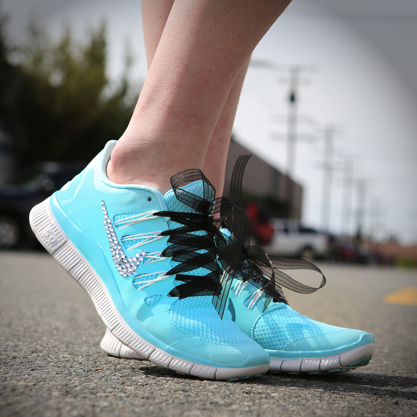 DIY: Add Rhinestones to Your Sneakers!