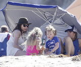 Minnie Driver & Her Boy At The Beach Minnie Driver & Her Boy At The Beach