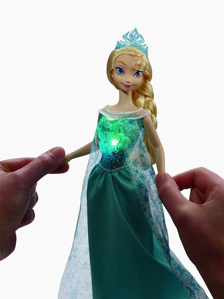 frozen magic in motion doll