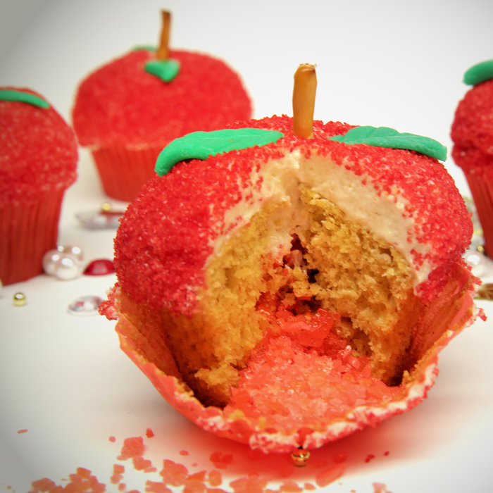 Bite Into an Apple Cupcake That's Filled With Pop Rocks