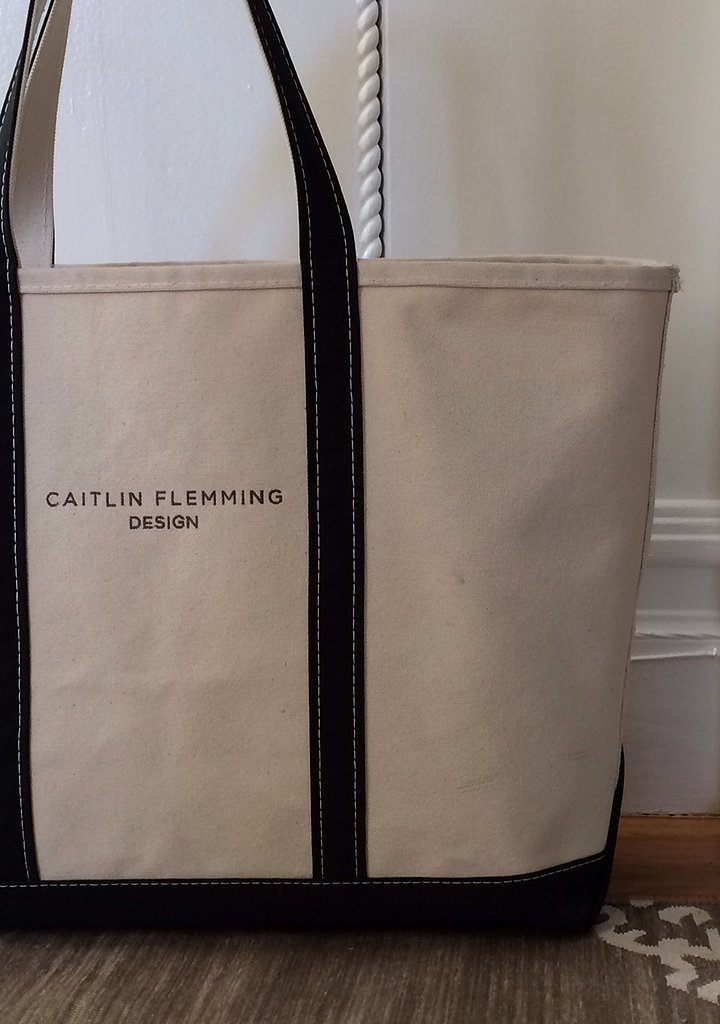Monogrammed Must: L.L.Bean Tote Monogrammed Must: L.L.Bean Tote