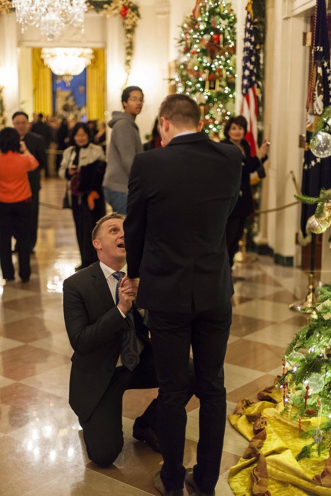 How Many People Can Say They Got Engaged at the White House? How Many People Can Say They Got Engaged at the White House?