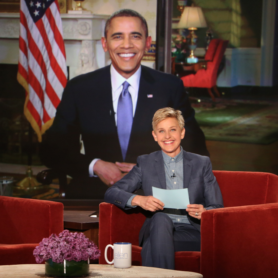 Obama Confronts Ellen DeGeneres About Breaking His Retweet Record