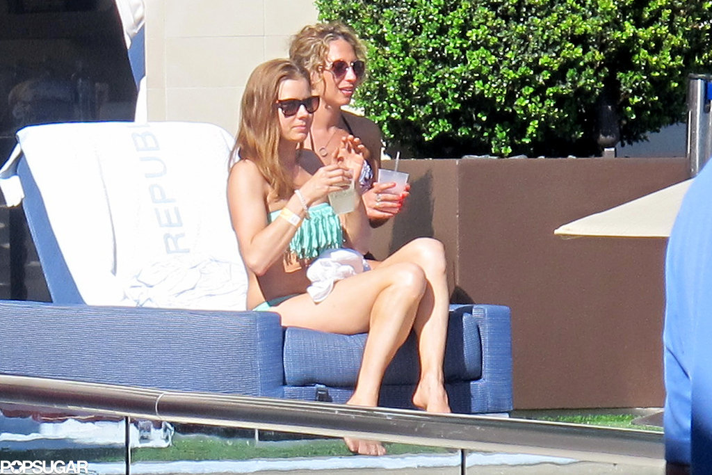 In March 2014, Amy Adams wore a two-piece during a trip to Las Vegas.
In March 2014, Amy Adams wore a two-piece during a trip to Las Vegas.