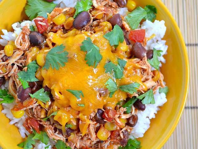 Taco Chicken Bowls Taco Chicken Bowls