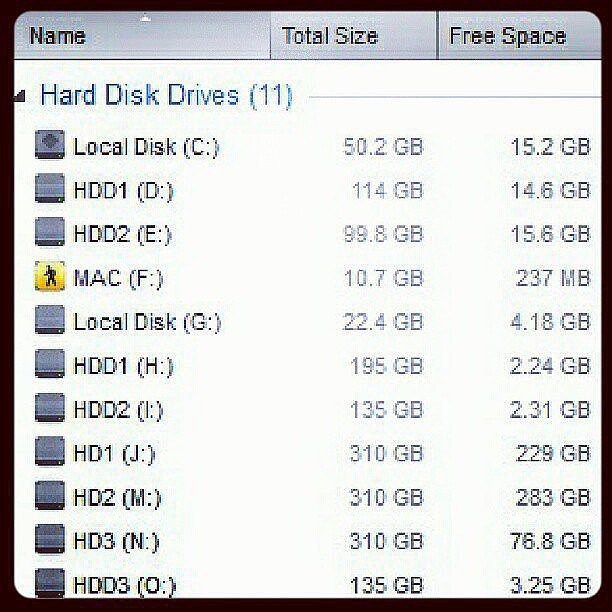 Figure out what programs are taking up the most hard drive space.
Source: Instagram user 2pn_
Figure out what programs are taking up the most hard drive space.
Source: Instagram user 2pn_