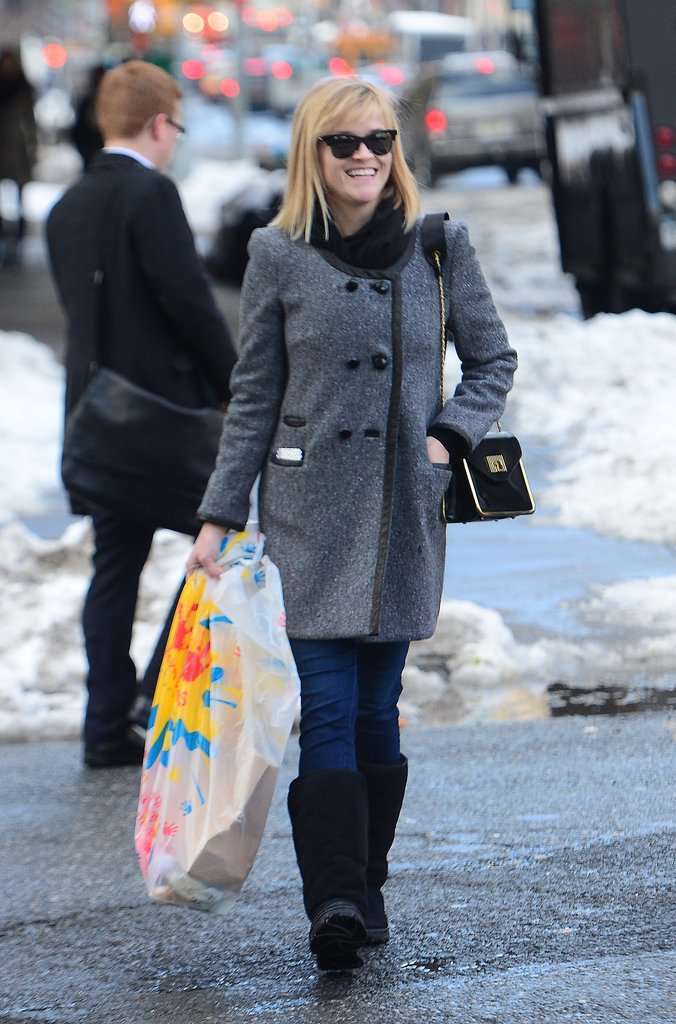 Reese Witherspoon in Tweed Coat Reese Witherspoon in Tweed Coat
