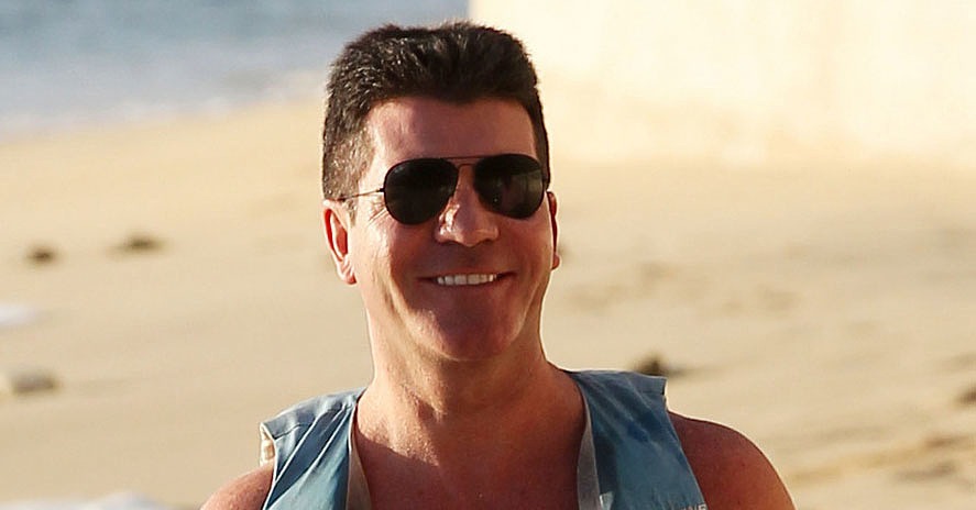 Simon Cowell Shirtless Pictures Jet Skiing in Barbados | POPSUGAR Celebrity