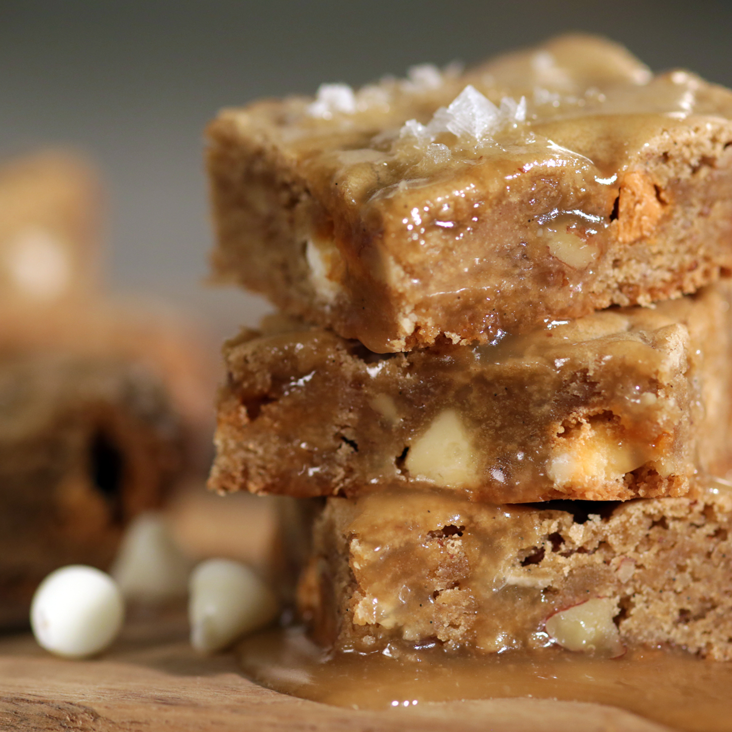 Maple Butterscotch Blondies Recipe Video Popsugar Food