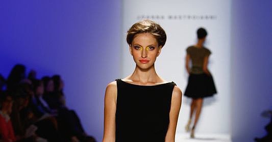 New York Spring 2009 Trend Reports: Black Day Dresses New York Spring 2009 Trend Reports: Black Day Dresses