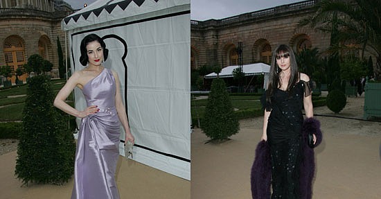 Battle of the Dior: Von Teese vs. Bellucci Battle of the Dior: Von Teese vs. Bellucci