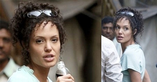 Angelina and Brad Leave Pune Angelina and Brad Leave Pune
