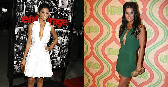 Entourage's Emmanuelle Chriqui Dishes About Her Favorite Designers Entourage's Emmanuelle Chriqui Dishes About Her Favorite Designers