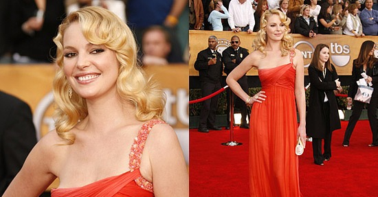 SAG Awards Red Carpet: Katherine Heigl SAG Awards Red Carpet: Katherine Heigl