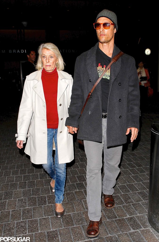 Matthew McConaughey Is Still a Good Ol' Mama's Boy Matthew McConaughey Is Still a Good Ol' Mama's Boy