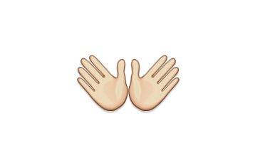 Interpretation: "Whatever, screw it."
Name + meaning: Open Hands Sign. Two open hands, representing either openness or a hug.
Also known as: Hug emoji; jazz hands emoji
Source: Emojipedia
Interpretation: "Whatever, screw it."
Name + meaning: Open Hands Sign. Two open hands, representing either openness or a hug.
Also known as: Hug emoji; jazz hands emoji
Source: Emojipedia