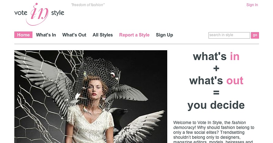 Fab Site: VoteInStyle.com Fab Site: VoteInStyle.com