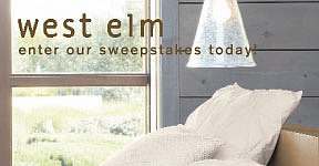 Congrats to the First 10 west elm Gift Card Winners! Congrats to the First 10 west elm Gift Card Winners!