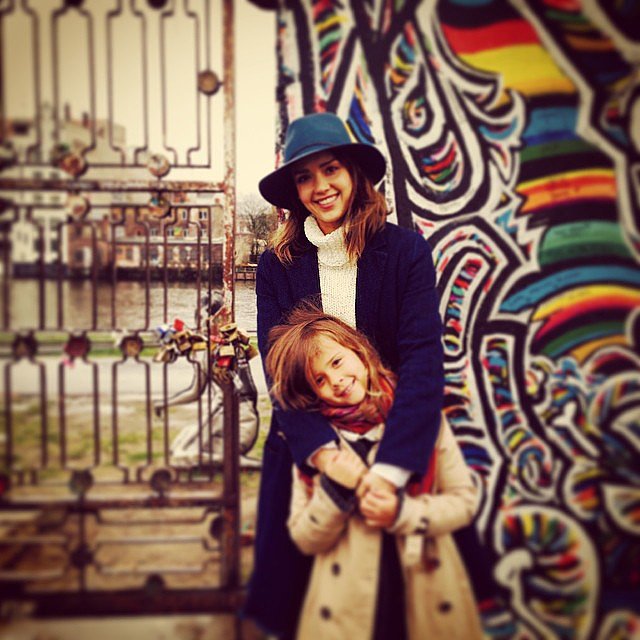 Jessica Alba toured Berlin — and visited the Berlin Wall — with Honor over Spring break.
Source: Instagram user jessicaalba
Jessica Alba toured Berlin — and visited the Berlin Wall — with Honor over Spring break.
Source: Instagram user jessicaalba