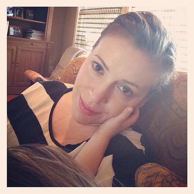 Little Milo Langdon kept close tabs on his mom, Alyssa Milano, during nap time.
Source: Instagram user milano_alyssa
Little Milo Langdon kept close tabs on his mom, Alyssa Milano, during nap time.
Source: Instagram user milano_alyssa